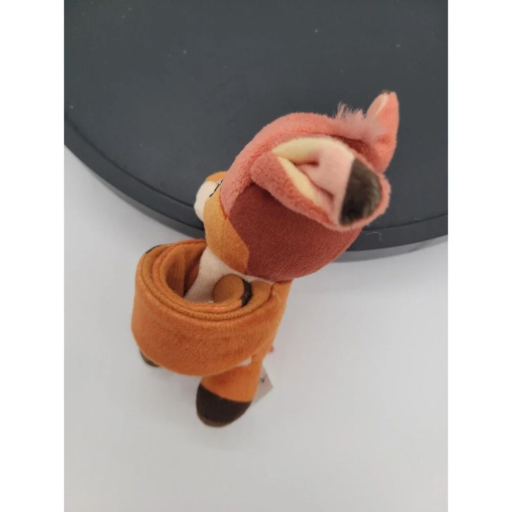Disney Cutie Cuff Series Baby Bambi Cuff Snap Bracelet Hug Plush Bullsitoy 4.75”